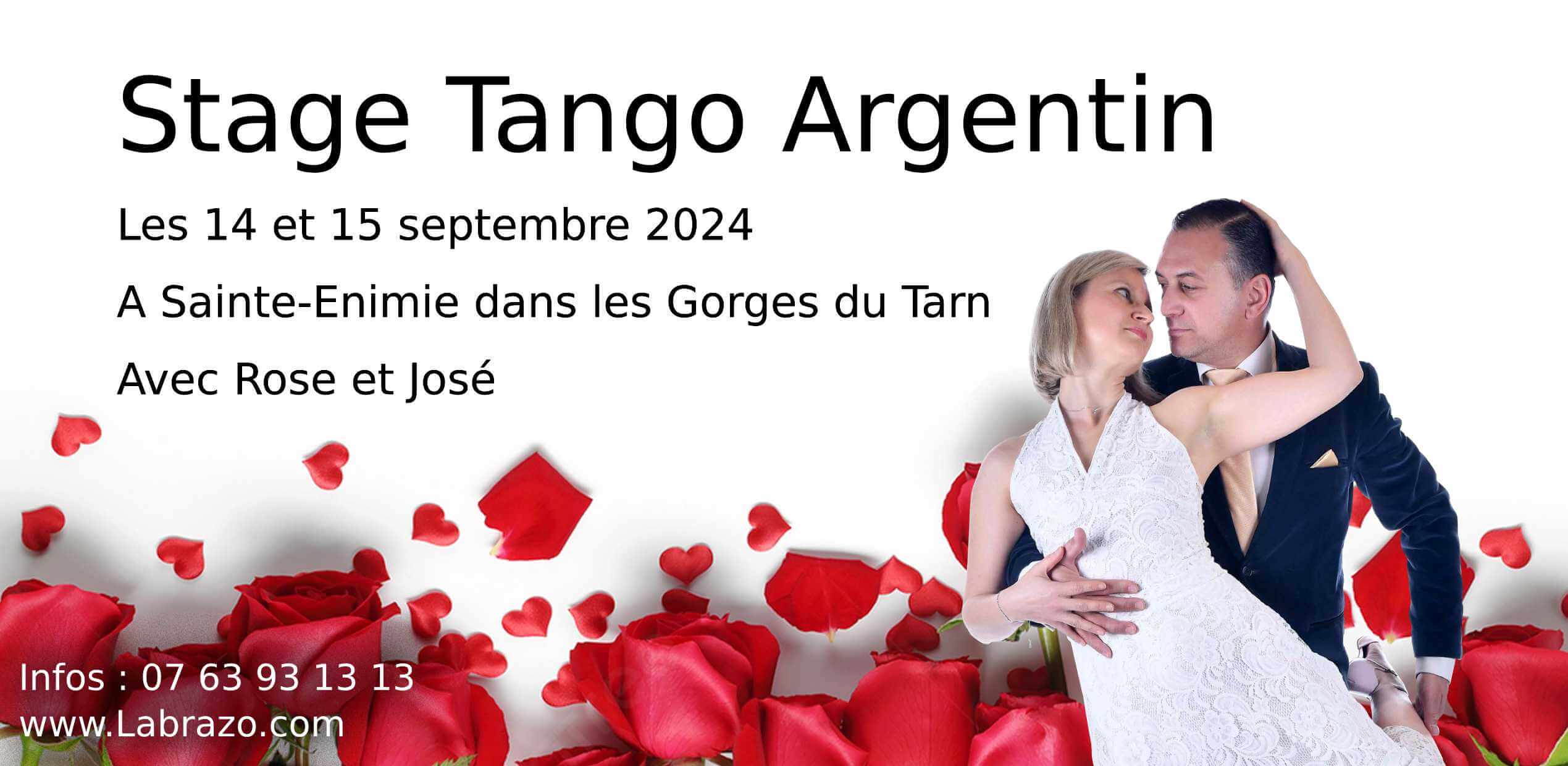 Stage Tango Sainte-Enimie dans les Gorges du Tarn